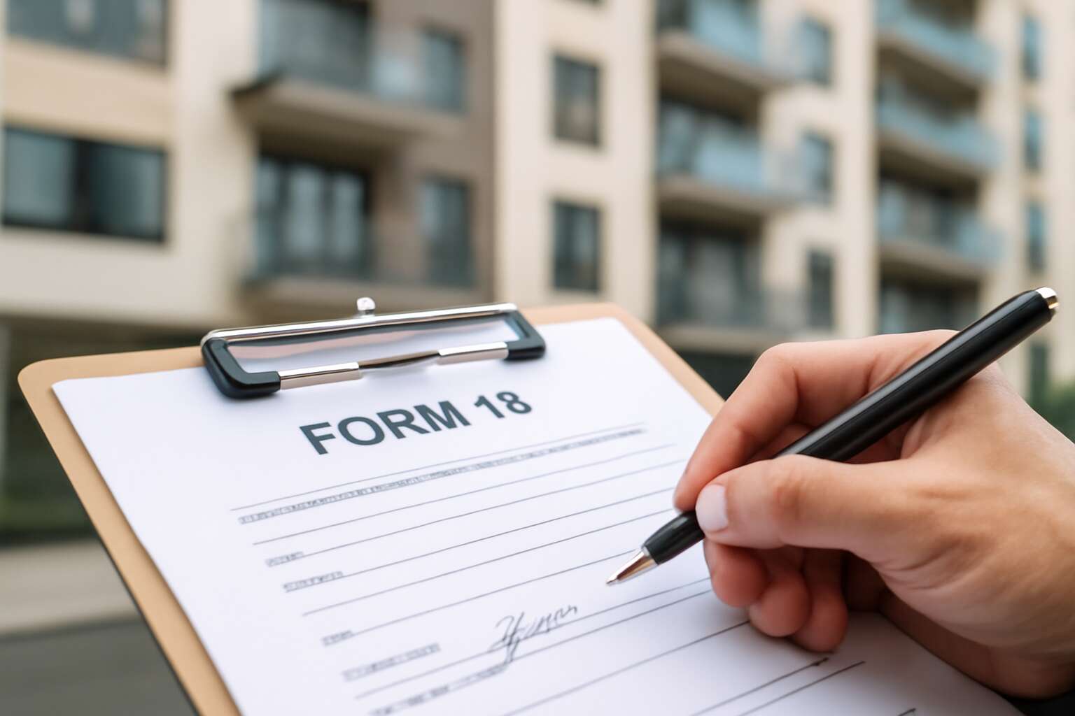 form 18 body corporate
